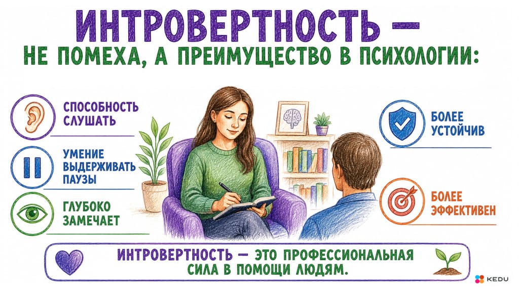 Психолог интроверт на консультации слушает клиента: психология, работа психологом